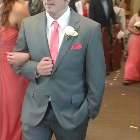 Giorgio Fiorelli gray men’s 3 piece suit